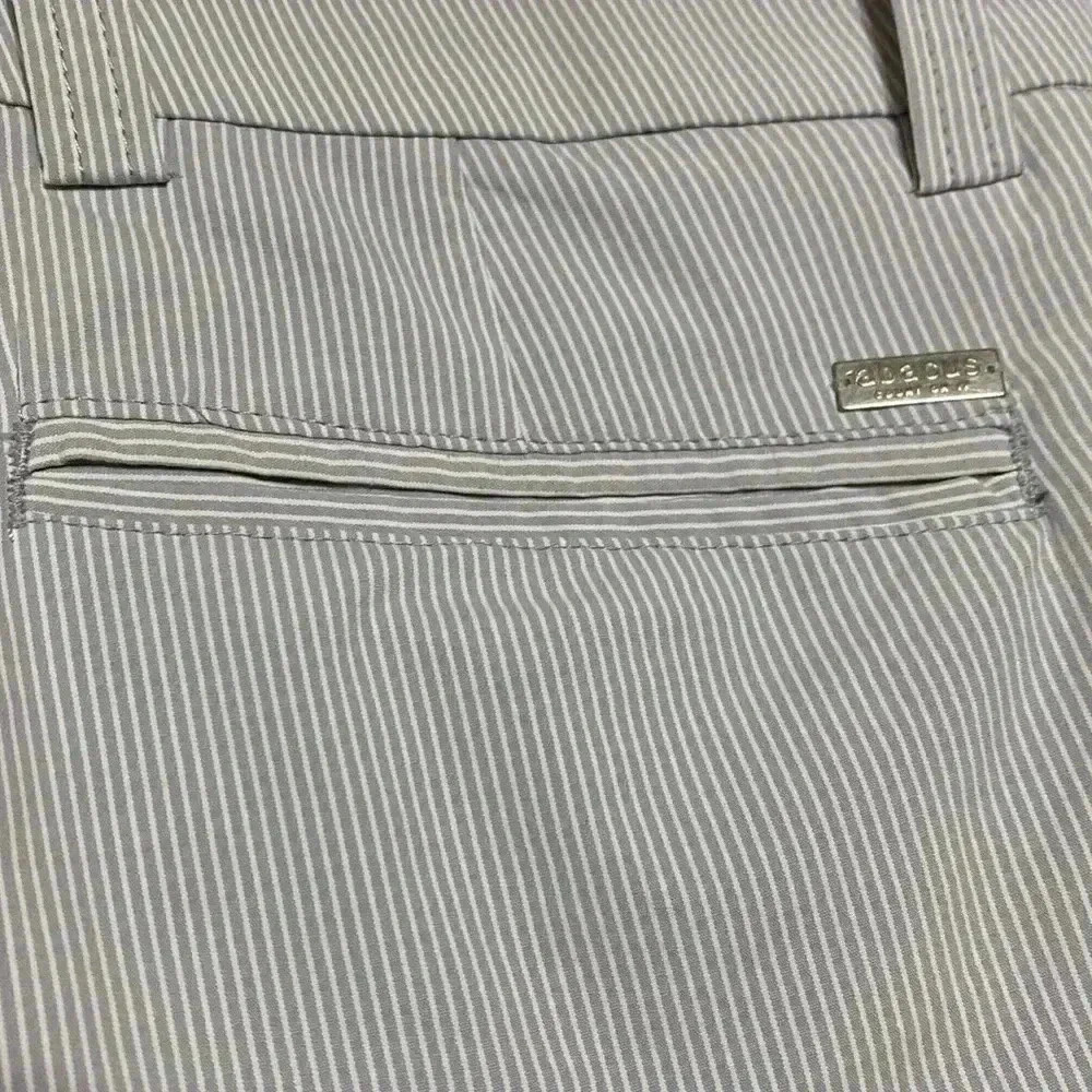 Abacus Count On It Gray & White Stripe Quick Dry … - image 7